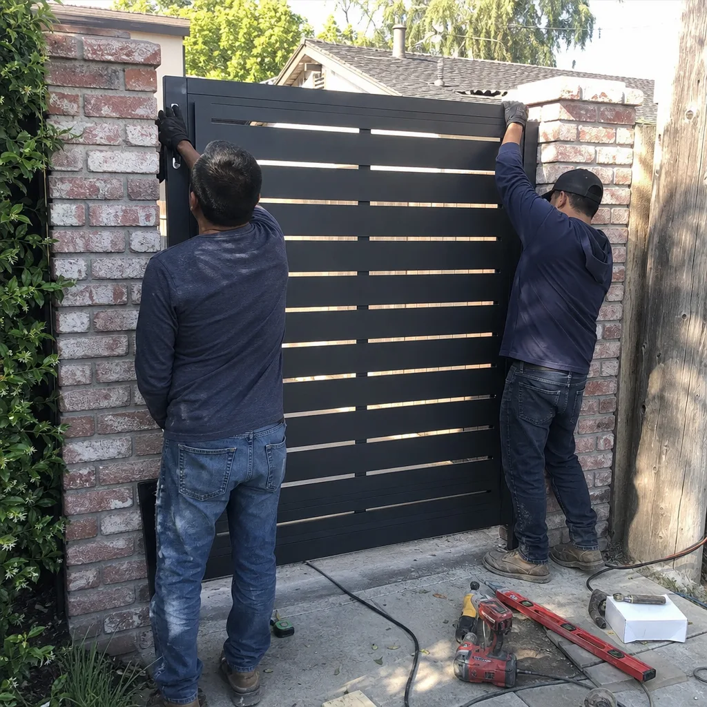 Sliding Gate Installation