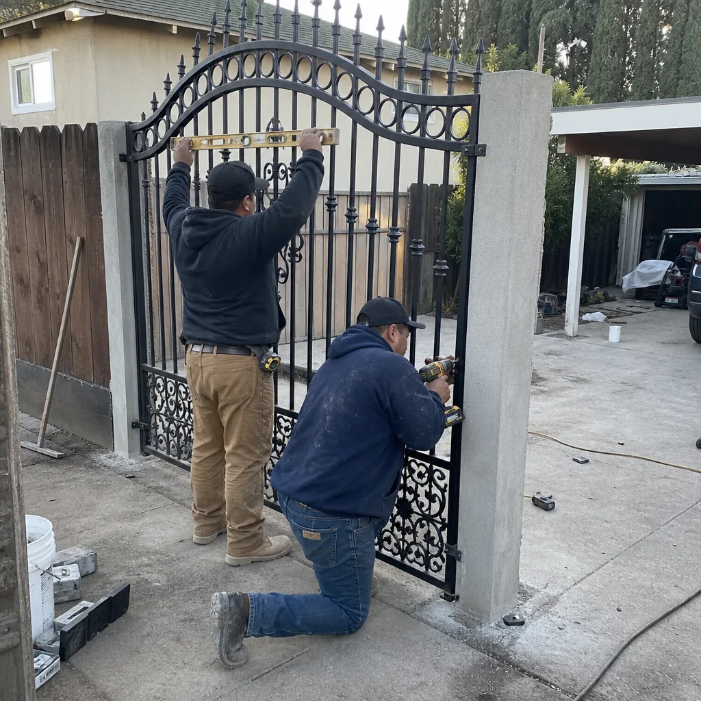 Driveway Gate Installation