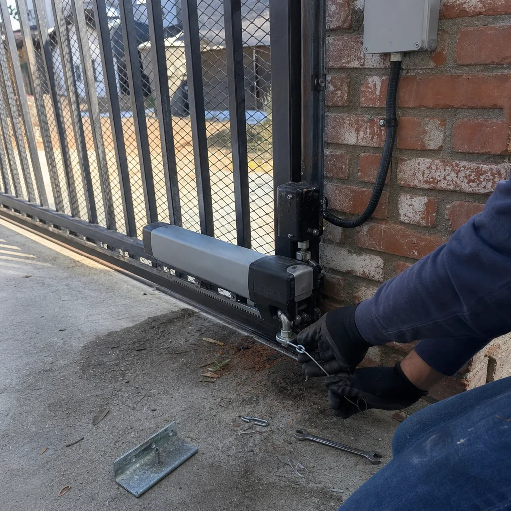 Double Gate Installation